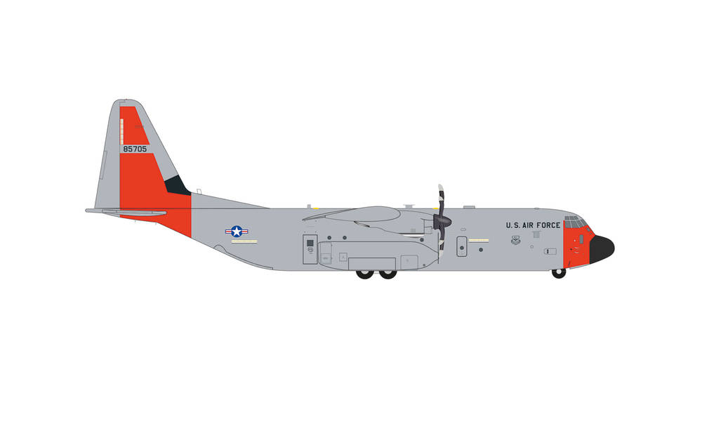 572200 Herpa USAF C-130J-30 19AW, 61AS, リトルロック空軍基地 08-5705 1:200 メーカー完売 Herpa 1:200 USAF U.S. Air Force / アメリカ空軍 C-130 ハーキュリーズ 亜鉛ダイキャスト製