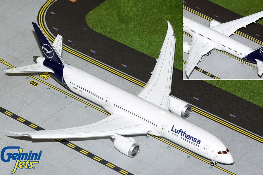 G2DLH1050F GEMINI 200 Lufthansa / ルフトハンザドイツ航空 B787-9 flaps down D-ABPA 1:200 お取り寄せ