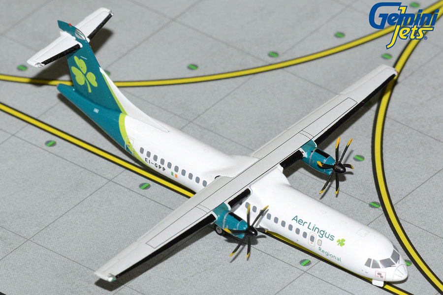 GJEIN2076 GEMINI JETS Aer Lingus Regional / エアリンガス・リージョナル ATR 72-600 EI-GPP 1:400 完売しました。 GEMINI JETS 1:400 Aer Lingus Regional / エアリンガス・リージョナル ATR 72 亜鉛ダイキャスト製