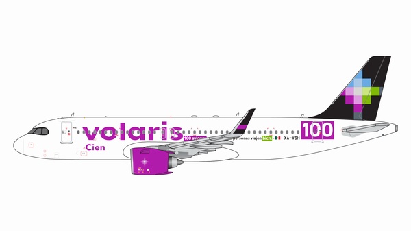 GJVOI2132 Volaris / ボラリス 100 Aviones A320neo XA-VSH 1:400 メーカー完売 GEMINI JETS 1:400 Volaris / ボラリス A320neo 亜鉛ダイキャスト製