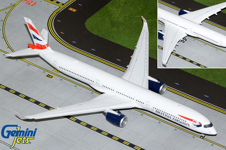G2BAW1124F GEMINI 200 British Airways A350-1000 flaps down G-XWBB 1:200 完売しました。