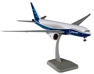 11885GR Hogan Boeing / ボーイングハウスカラー B777F 組立式 1:200 ランディングギア・スタンド付 お取り寄せ