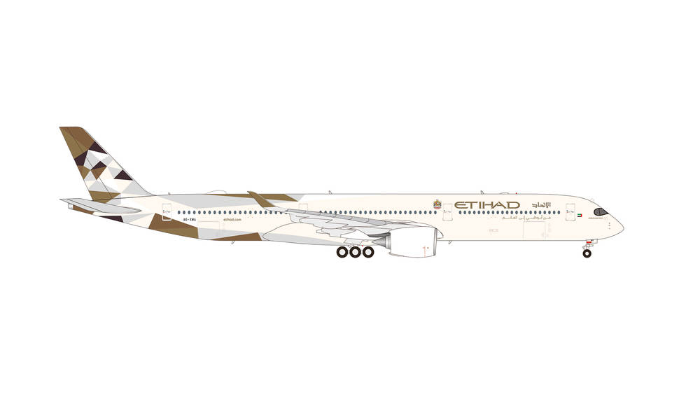 571944 Herpa Etihad / エティハド航空 A350-1000 A6-XWA 1:200 完売しました。