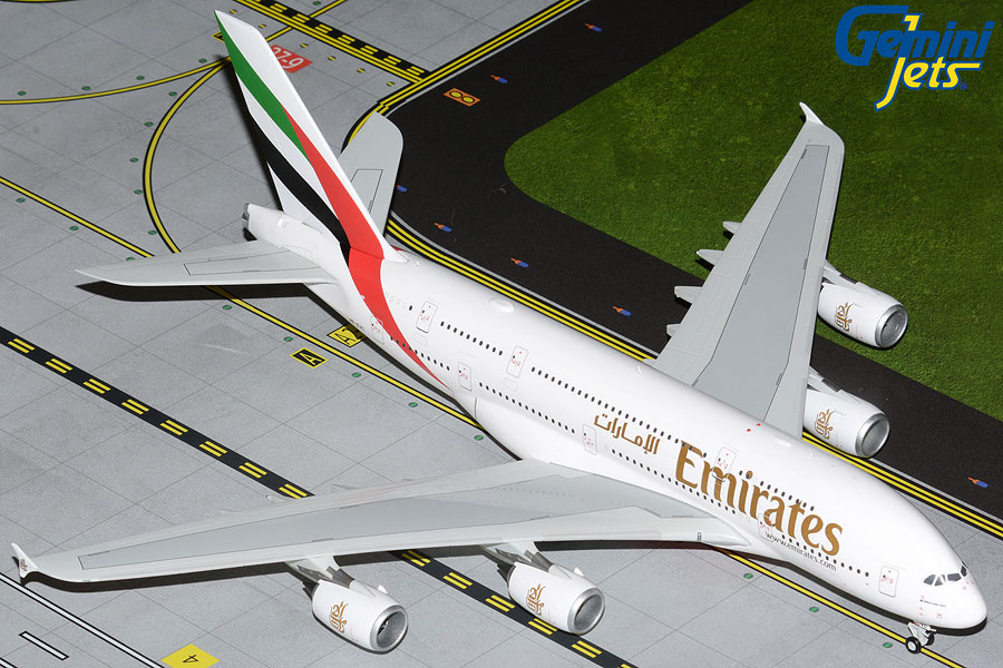 G2UAE1207 GEMINI 200 Emirates / エミレーツ航空 A380-800 A6-EVC 1:200 完売しました。 GEMINI JETS 1:200 Emirates / エミレーツ航空 A380 亜鉛ダイキャスト製