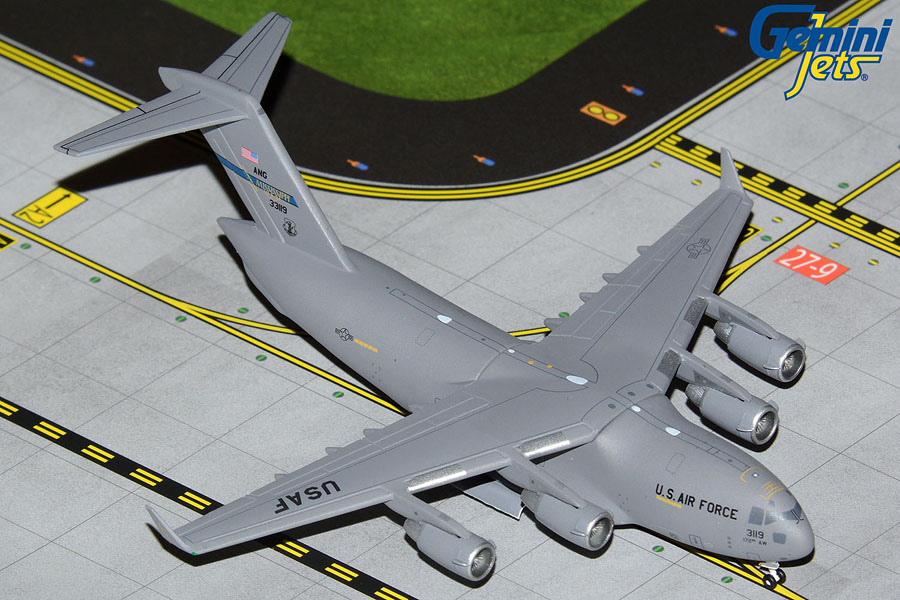 GMUSA121  GEMINI MACS U.S. Air Force C-17A Mississippi Air National Guard 03 3119 1:400 完売しました。