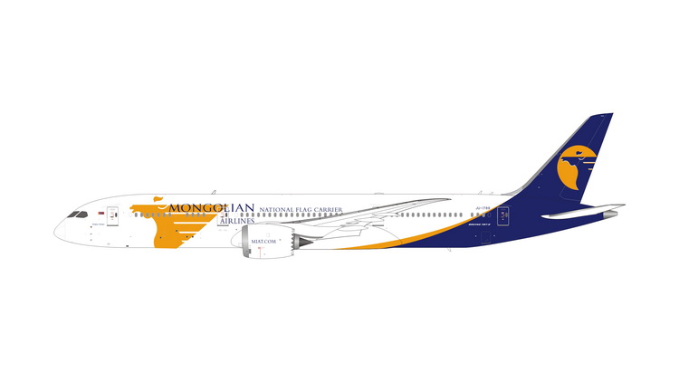 11765 Phoenix MIAT Mongolian Airlines / MIATモンゴル航空 B787-9 JU-1789 1:400 お取り寄せ