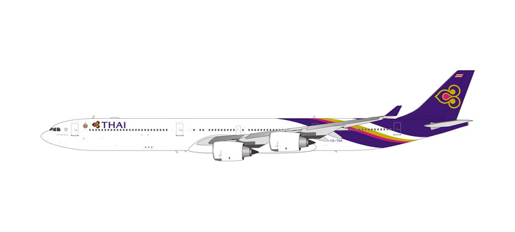 11767 Phoenix Thai Airways / タイ国際航空 A340-600 With logo HS-TNA 1:400 完売しました。