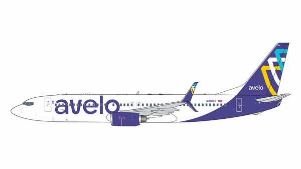 GJVXP2057 GEMINI JETS Avelo Airlines / アべロ・エア B737-800S N801XT 1:400 メーカー完売
