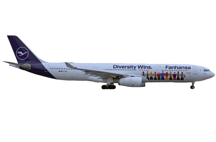 04498 Phoenix Lufthansa / ルフトハンザドイツ航空 Fanhansa A330-300 D-AIKQ 1:400お取り寄せ Phoenix 1:400 Lufthansa / ルフトハンザドイツ航空 A330-300 亜鉛ダイキャスト製