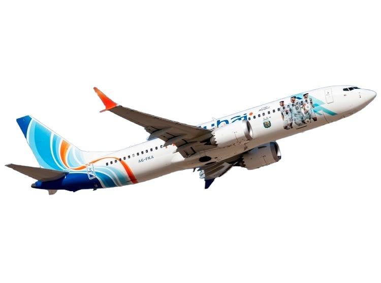 04501 Phoenix Flydubai / フライドバイ B737 MAX8 A6-FKA 1:400 お取り寄せ