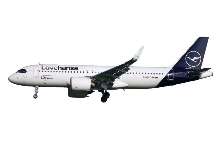 04502 Phoenix Lufthansa / ルフトハンザドイツ航空 Lovehansa A320neo D-AINY 1:400 完売しました。 Phoenix 1:400 Lufthansa / ルフトハンザドイツ航空 A320neo 亜鉛ダイキャスト製