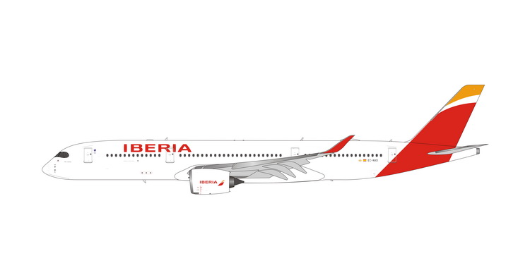 11782 Phoenix Iberia / イベリア航空 A350-900 EC-NXD 1:400 完売しました。 Phoenix 1:400 Iberia / イベリア航空 A350-900 亜鉛ダイキャスト製