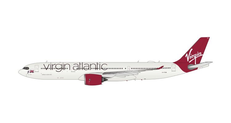 11783 Phoenix Virgin Atlantic / ヴァージン・アトランティック航空 A330-900 G-VTOM 1:400 完売しました。 Phoenix 1:400 Virgin Atlantic Airways / ヴァージン・アトランティック航空 A330-900neo 亜鉛ダイキャスト製