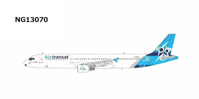 NG13070 NG MODELS AIR TRANSAT / エア・トランザット kids club A321-200 C-GEZJ 1:400 お取り寄せ