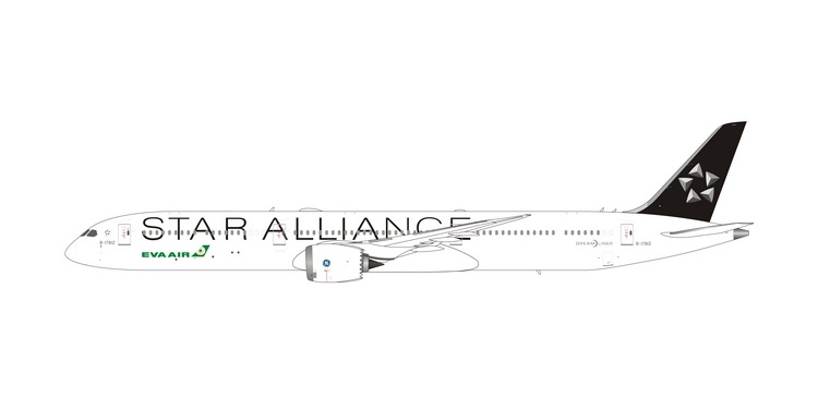 11792 Phoenix EVA AIR / エバー航空/エヴァエア/長栄航空 Star Alliance B787-10 B-17812 1:400 お取り寄せ Phoenix 1:400 EVA AIR / エバー航空/エヴァエア/長栄航空 787-10 亜鉛ダイキャスト製