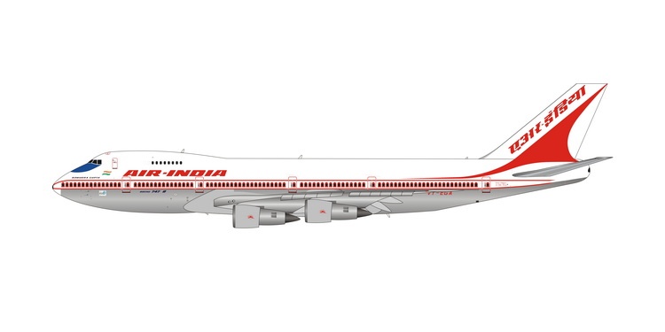 11793 Phoenix Air India / エア インディア Polish B747-200 VT-EGA 1:400 お取り寄せ