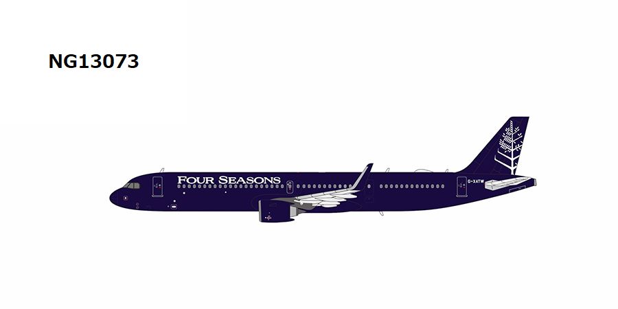 NG13073 NG MODELS TCS World Travel (Titan Airways) FOUR SEASONS A321neo G-XATW 1:400 お取り寄せ NG MODELS 1:400 TCS World Travel (Titan Airways) / タイタン エアウェイズ A321neo 亜鉛ダイキャスト製