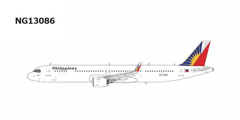 NG13086 NG MODELS Philippine Airlines A321neo RP-C9938 1:400 完売しました。 NG MODELS 1:400 Philippine Airlines / フィリピン航空 A321neo 亜鉛ダイキャスト製