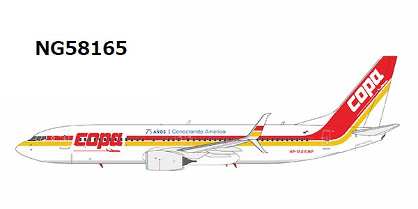 NG58165 NG MODELS Copa Airlines / コパ航空 retro B737-800/w HP-1841CMP 1:400 お取り寄せ NG MODELS 1:400 Copa Airlines / コパ航空 737-800 亜鉛ダイキャスト製