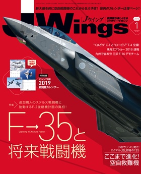 15175-1901 雑誌 J-Wings 2019年 1月号 (ジェイウイング) イカロス出版    