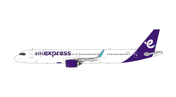 04524 Phoenix HK Express / 香港エクスプレス A321neo B-KKA 1:400 Phoenix 1:400 HK Express / 香港エクスプレス A321neo 亜鉛ダイキャスト製