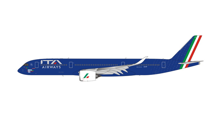 04525 Phoenix ITA Airways / ITAエアウェイズ MONZA 100 A350-900 EI-IFF 1:400 完売しました。 Phoenix 1:400 ITA Airways / ITAエアウェイズ A350-900 亜鉛ダイキャスト製
