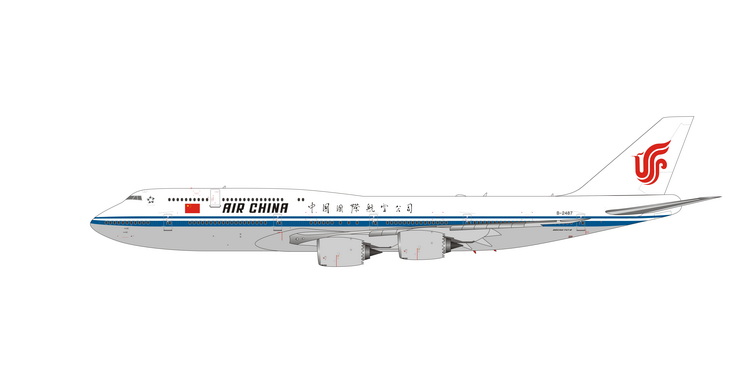 11800 Phoenix AIR CHINA / 中国国際航空 B747-8i B-2487 1:400 完売しました。