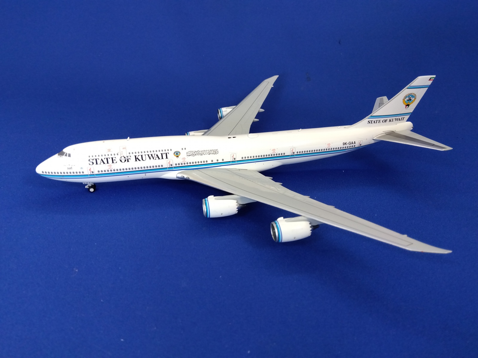 LH4227 JC WING Kuwait Government / クウェート政府専用機 B747-8BBJ 9K-GAA 1:400 完売しました。 JC WING 1:400 Kuwait Government / クウェート政府専用機 747-8 亜鉛ダイキャスト製