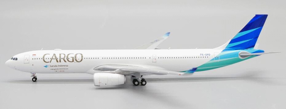 LH4251 JC WING Garuda Indonesia / ガルーダインドネシア航空/ガルーダ航空 Cargo Title A330-300 PK-GPD 1:400 メーカー完売 JC WING 1:400 Garuda Indonesia / ガルーダインドネシア航空/ガルーダ航空 A330-300 亜鉛ダイキャスト製