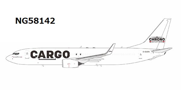 NG58142 NG MODELS Chrono Aviation / クロノ・アヴィエーション B737-800SF C-GVZB 1:400 お取り寄せ NG MODELS 1:400 Chrono Aviation / クロノ・アヴィエーション 737-800 亜鉛ダイキャスト製