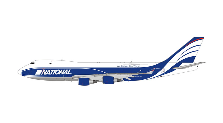 11807 Phoenix National Airlines / ナショナル・エアラインズ B747-400F N663CA 1:400 お取り寄せ