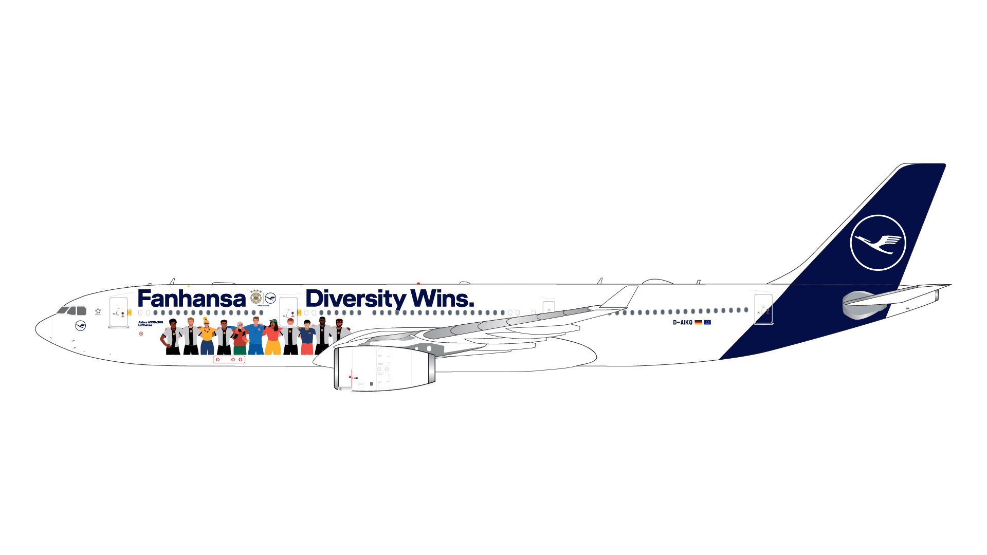 GJDLH2191 GEMINI JETS Lufthansa / ルフトハンザドイツ航空 