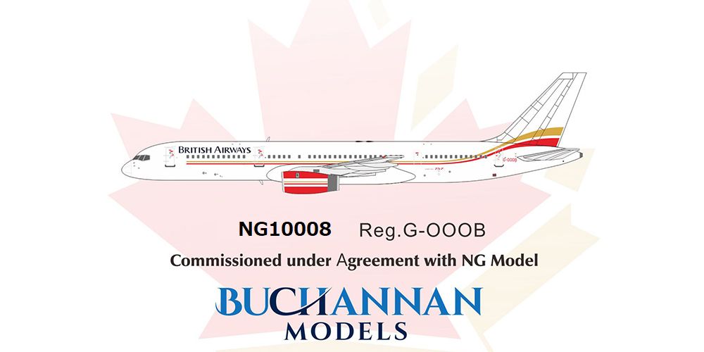 NG10008 NG MODELS British Airways / 英国航空 ブリティッシュ・エアウェイズ leased in Air 2000 scheme B757-200 G-OOOB 1:400 お取り寄せ NG MODELS 1:400 British Airways / 英国航空 ブリティッシュ・エアウェイズ 757-200 亜鉛ダイキャスト製