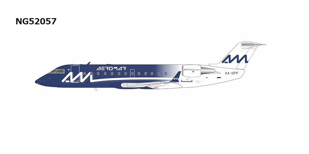 NG52057 NG MODELS Aeromar / アエロマール航空 CRJ-200ER XA-UTF 1:200 完売しました。