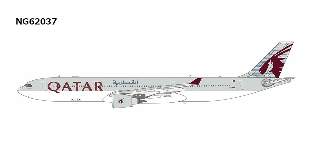 NG62037 NG MODELS Qatar Airways / カタール航空 A330-300 A7-AEE 1:400 完売しました。 NG MODELS 1:400 Qatar Airways / カタール航空 A330-300 亜鉛ダイキャスト製