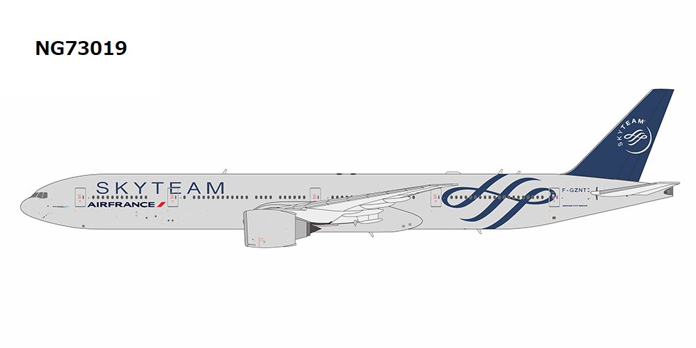NG73019 NG MODELS Air France / エールフランス SkyTeam cs B777-300ER F-GZNT 1:400 完売しました。 NG MODELS 1:400 Air France / エールフランス 777-300 亜鉛ダイキャスト製