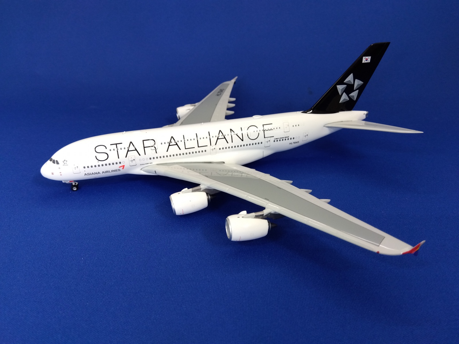 11795 Phoenix Asiana Airlines / アシアナ航空 Star Alliance A380 HL7645 1:400 お取り寄せ Phoenix 1:400 Asiana Airlines / アシアナ航空 A380 亜鉛ダイキャスト製