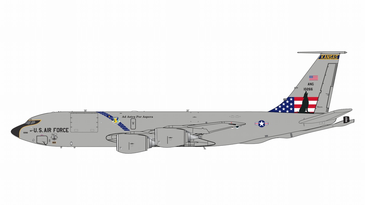 G2AFO1194 GEMINI 200 U.S. Air Force / アメリカ空軍 KC-135R 61-0266 Kansas ANG 1:200 お取り寄せ