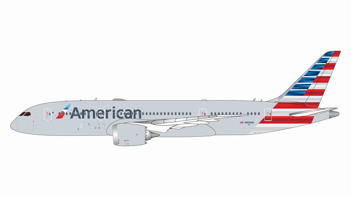 GJAAL2087 GEMINI JETS American Airlines / アメリカン航空 B787-8 N808AN 1:400 完売しました。