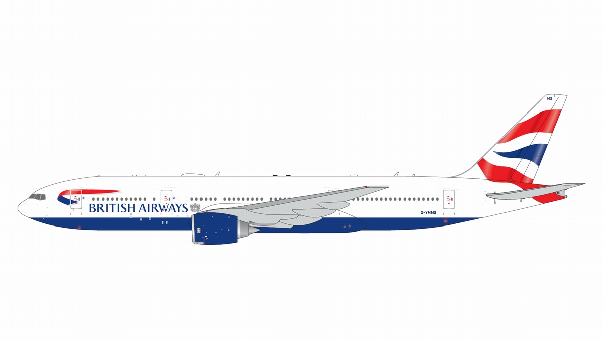 GJBAW2117 GEMINI JETS British Airways / 英国航空 ブリティッシュ・エアウェイズ B777-200ER G-YMMS 1:400 完売しました。