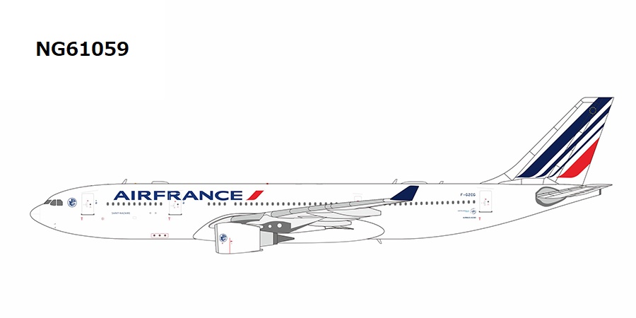 NG61059 NG MODELS Air France / エールフランス revised new colors; named 