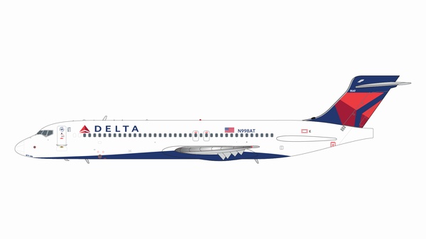 G2DAL1116 GEMINI 200 Delta Air Lines / デルタ航空 B717-200 N998AT 1:200 完売しました。 GEMINI JETS 1:200 Delta Air Lines / デルタ航空 717-200 亜鉛ダイキャスト製