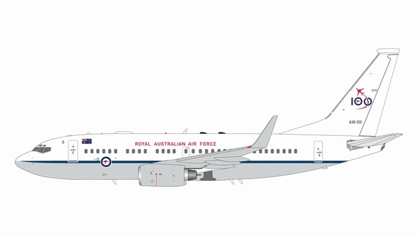 G2RAA1224 GEMINI 200 Royal Australian Air Force/RAAF / オーストラリア空軍 B737-700W A36-001 RAAF 