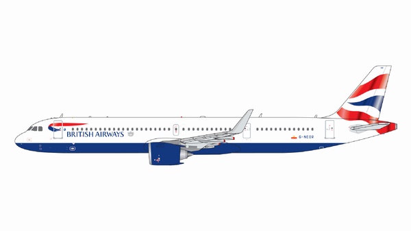 GJBAW2115 GEMINI JETS British Airways / 英国航空 ブリティッシュ・エアウェイズ A321neo G-NEOR 1:400 完売しました。