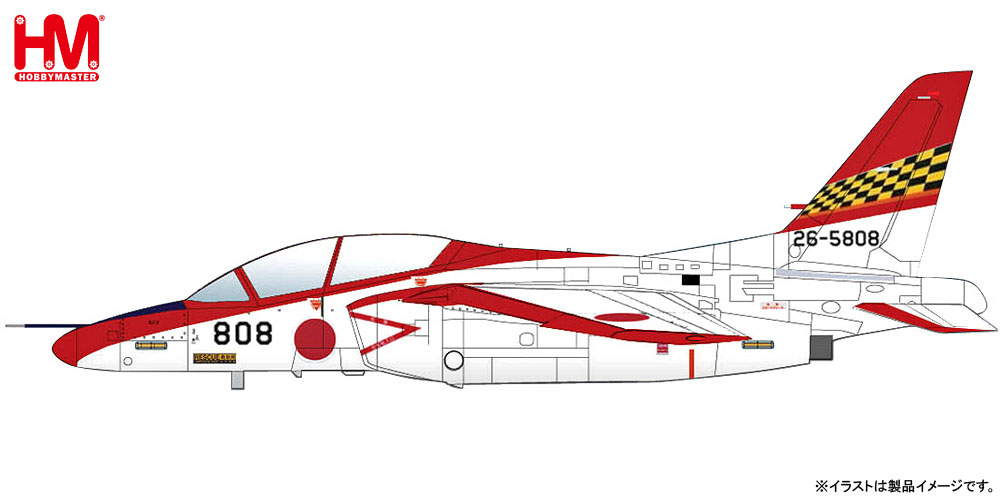 HA3904 HOBBY MASTER JASDF / 航空自衛隊 T-4 ﾚｯﾄﾞﾄﾞﾙﾌｨﾝ 第32教育飛行隊 1:72 完売しました。
