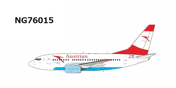 NG76015 NG MODELS Austrian Airlines / オーストリア航空 B737-600 OE-LNL 1:400 お取り寄せ