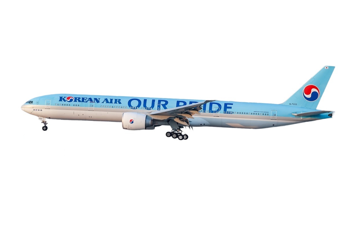 04561 Phoenix Korean Air / 大韓航空 We Are Our Pride B777-300ER HL7203 1:400 完売しました。 Phoenix 1:400 Korean Air / 大韓航空 777-300 亜鉛ダイキャスト製