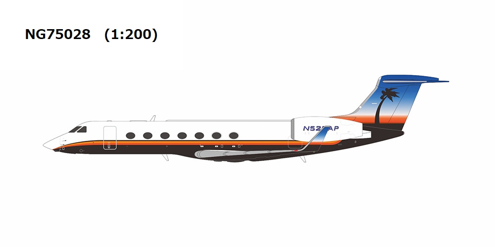 NG75028 NG MODELS Million Air / ミリオンエア Gulfstream G550 N528AP 1:200 完売しました。 NG MODELS 1:200 Million Air / ミリオンエア Gulfstream G550 亜鉛ダイキャスト製
