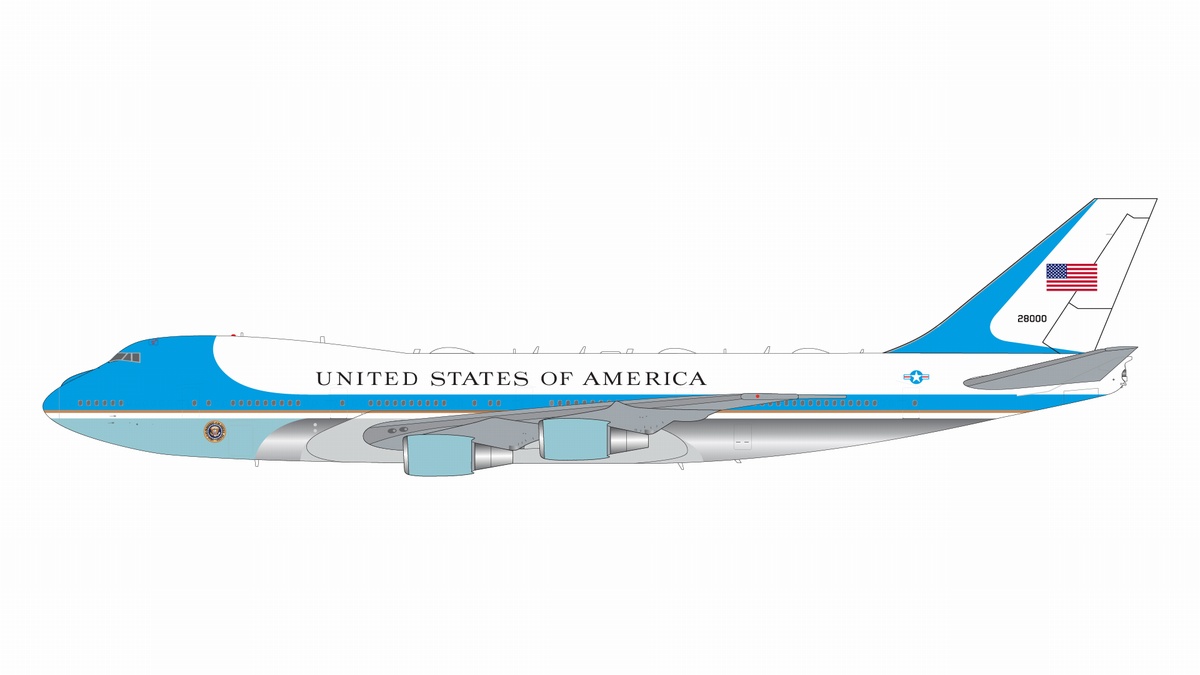 G2AFO1204 GEMINI 200 U.S. Air Force / アメリカ空軍 B747-200B(M) 82-8000 