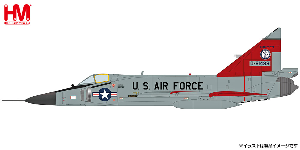 HA3116 HOBBY MASTER U.S. Air Force / アメリカ空軍 F-102A デルタダガー ミネソタANG 1966 1:72 お取り寄せ